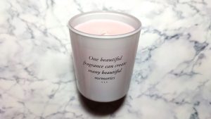 Rituals The Ritual of Sakura Scented Candle 140g：¥3,045/290g　2021年ルックファンタスティックアドベントカレンダー